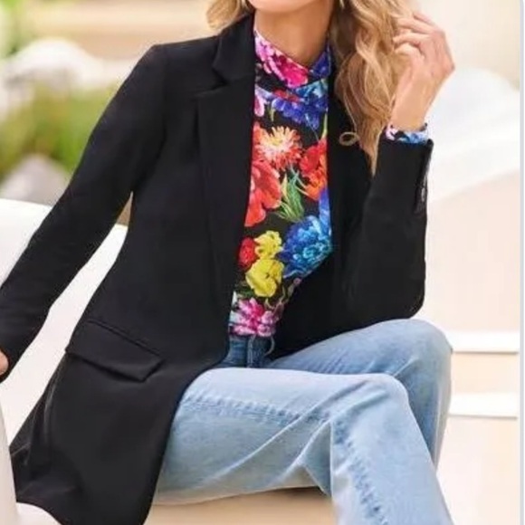 Boston Proper Black Blazer. New. Size 16 - Picture 3 of 13